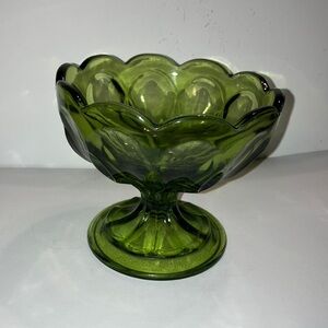 Anchor‎ Hocking Fairfield Avocado Green Dish